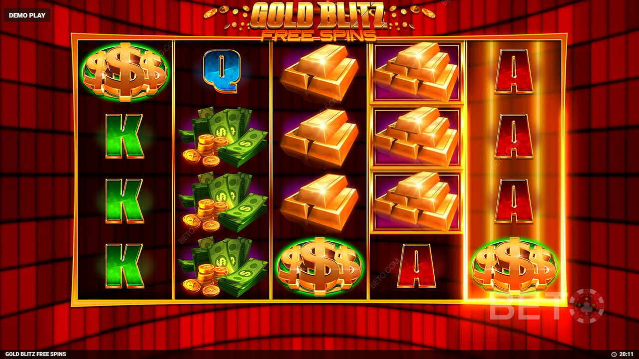 Gold Blitz Free Spins Грати Безкоштовно