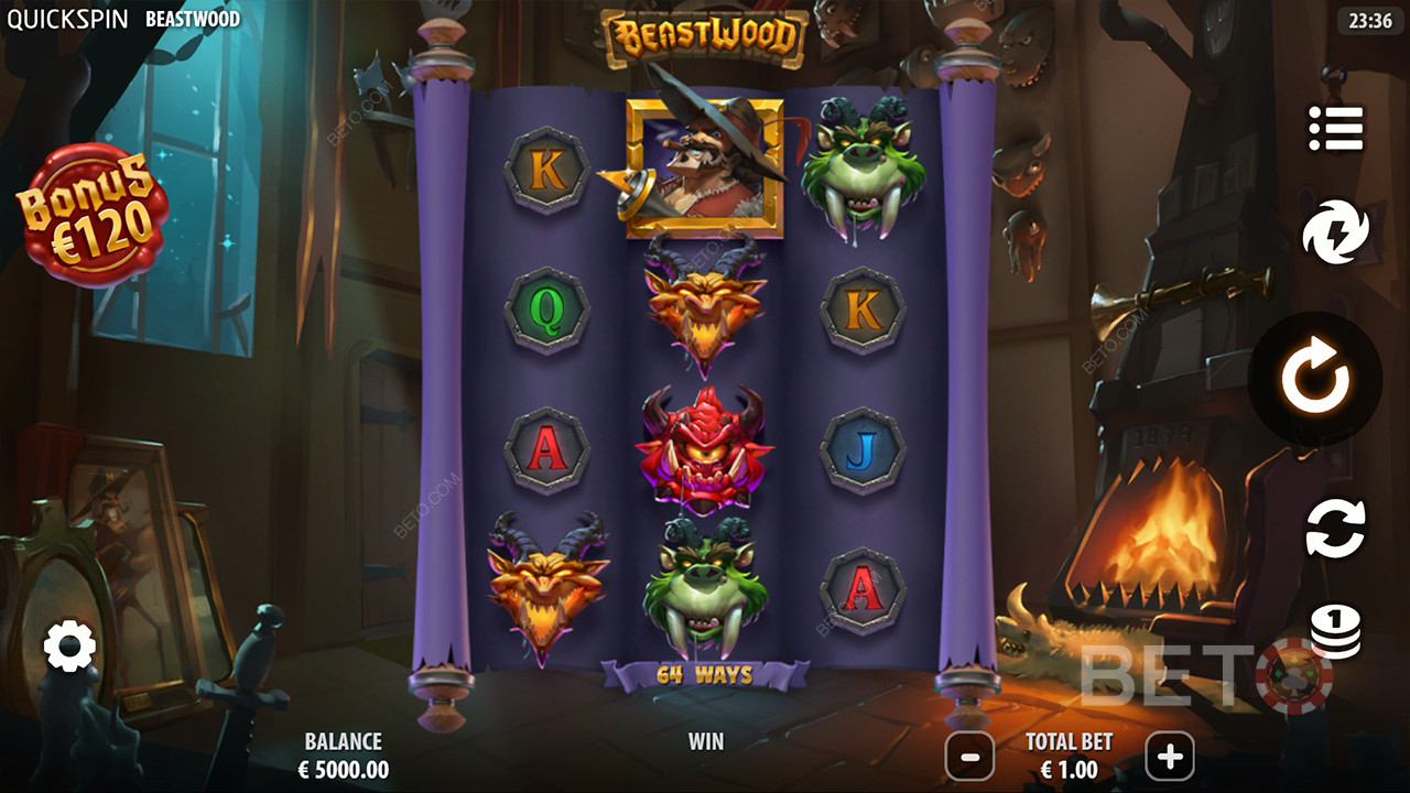 Огляд Beastwood від BETO Slots
