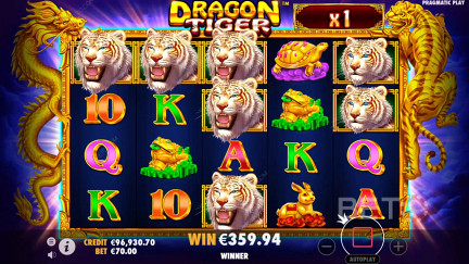 Dragon Tiger (Pragmatic Play) Ігровий Автомат - Безкоштовна Гра та Відгуки (2023)