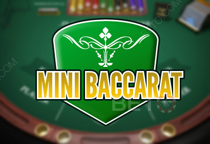 Mini Baccarat - Перевірте свої навички гри в баккару безкоштовно на BETO
