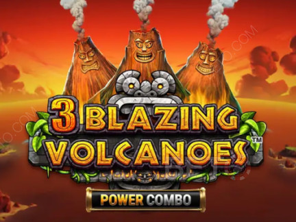 3 Blazing Volcanoes Power Combo Демо