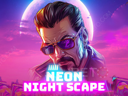Neon Night Scape Демо