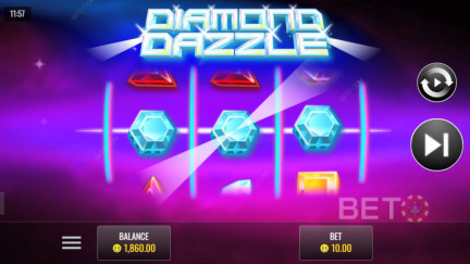 Diamond Dazzle Ігровий Автомат - Безкоштовна Гра та Відгуки (2025)